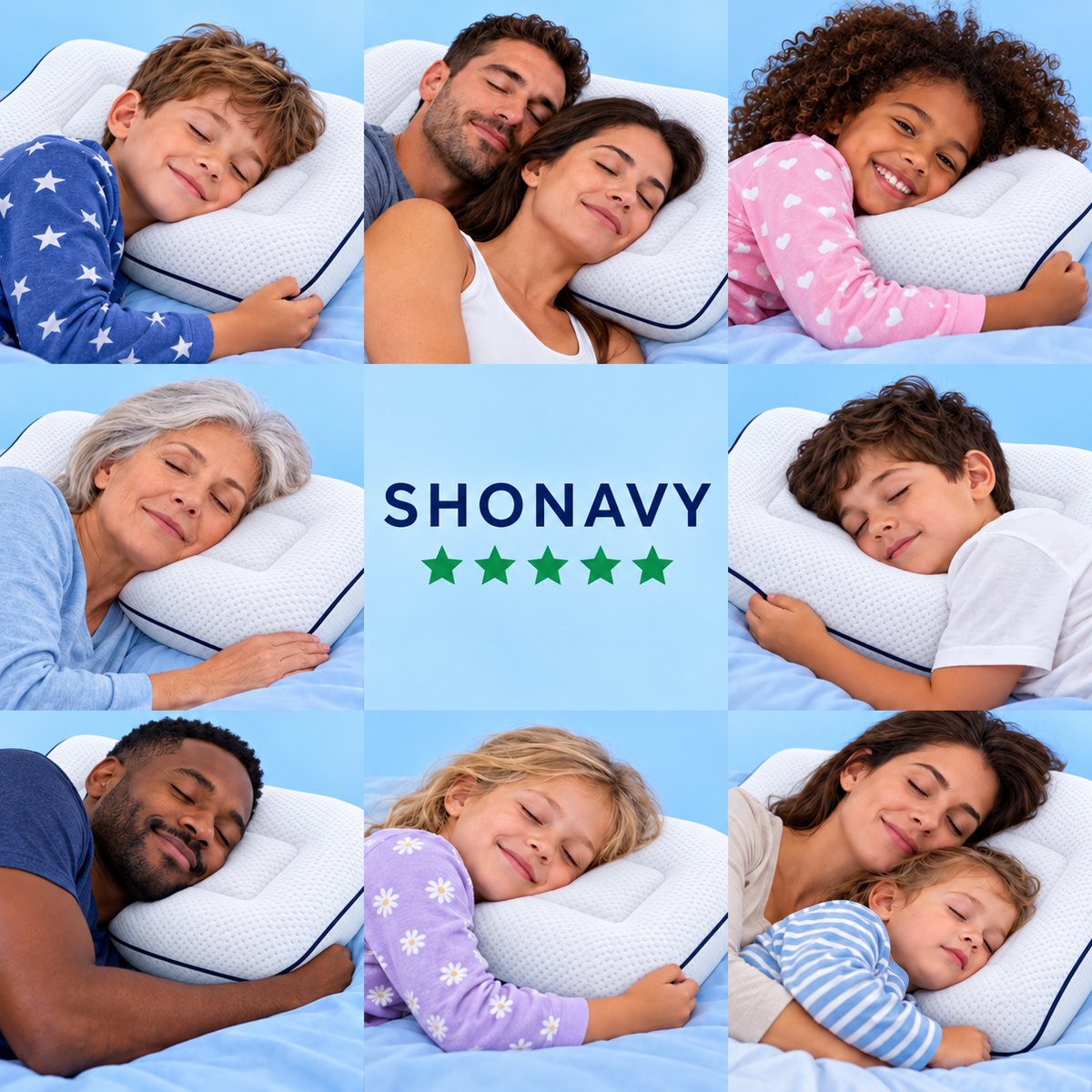 SHONAVY姿勢サポート子供用枕